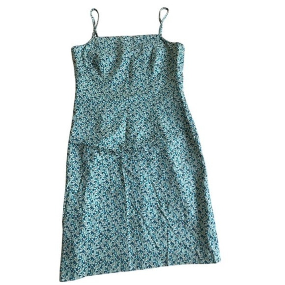 Ann Taylor Spaghetti Straps dress size 6‎ Floral cotton